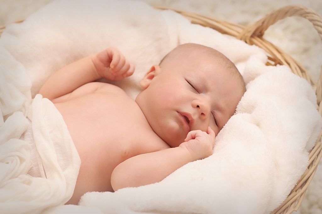 Baby massage improves sleep