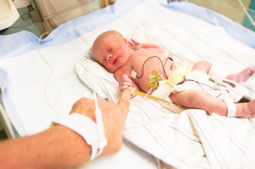 Power of touch for premature babies